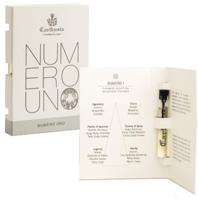 Carthusia Numero Uno 2 ml 0,06 oz offizielle Parfümprobe