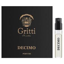 Gritti Decimo official perfume sample 2ml 0.06 fl. oz.