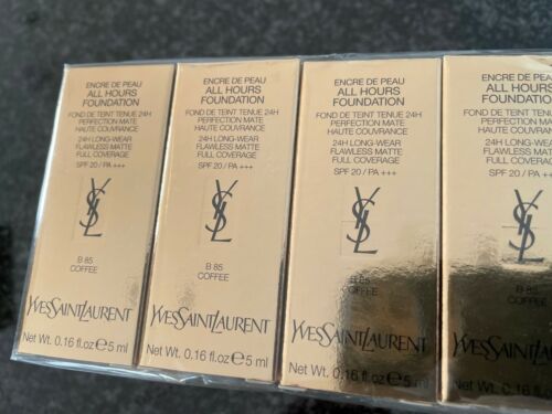 Yves Saint Laurent All Hours Foundation 5 ml 0,16 fl. oz. offizielle Hautpflegeprobe Farbton B 85 Coffee