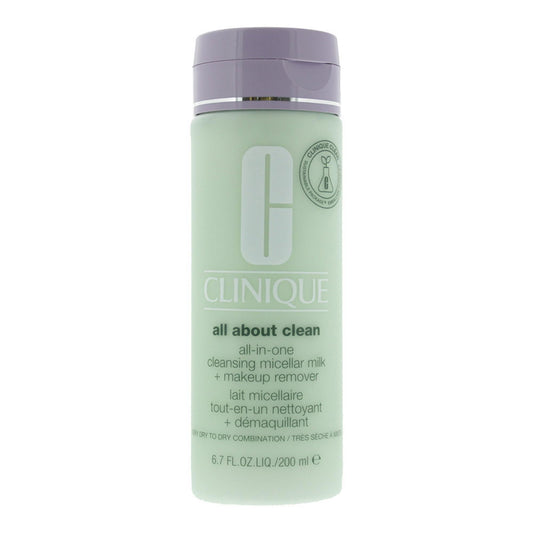 Clinique, All About Clean, Eliminates Impurities, Micellar Milk, 200 ml