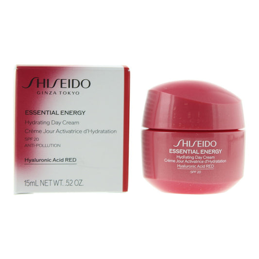 Shiseido, Essential Energy, Hydrating, Cream, For Face, Yes, 15 ml