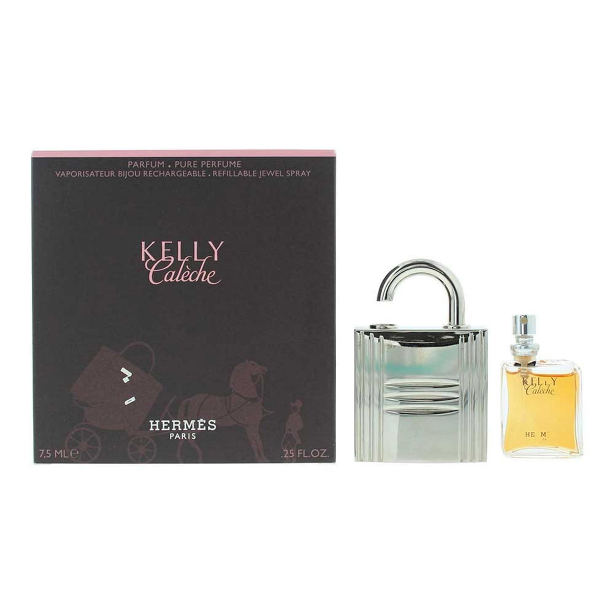 Hermes, Kelly Caleche, Parfum, For Women, Refill, 7.5 ml