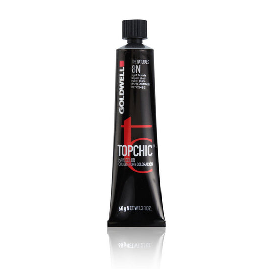 Goldwell, TopChic, Permanent Hair Dye, 8N Light Blonde, 60 ml