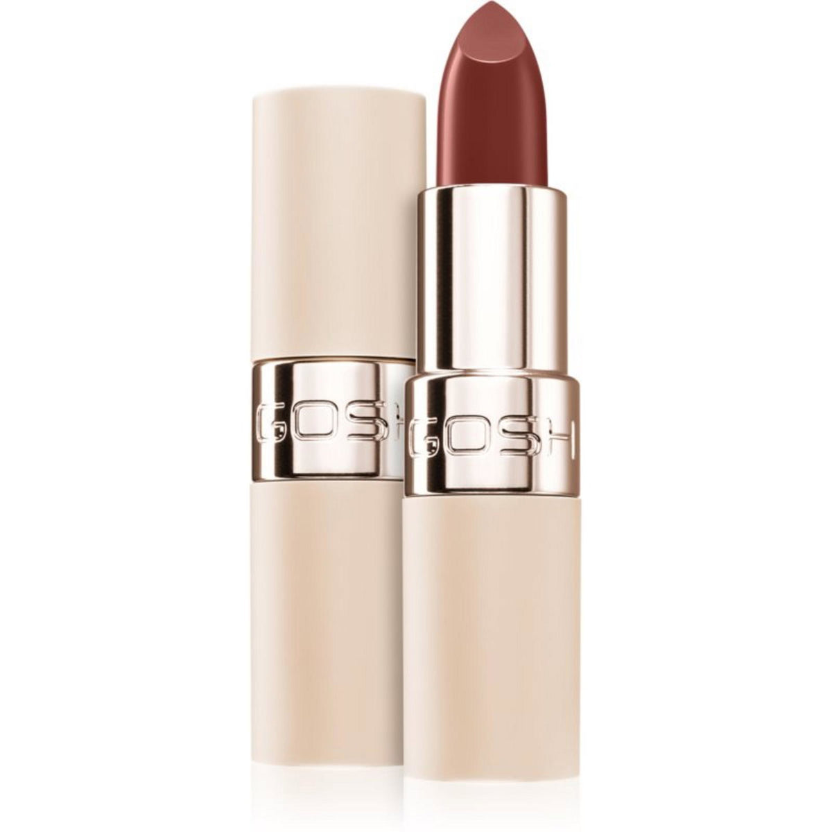 Gosh, Luxury Nude Lips, Vegan, Cream, Cream Lipstick, 003, Stripped, 3.5 g