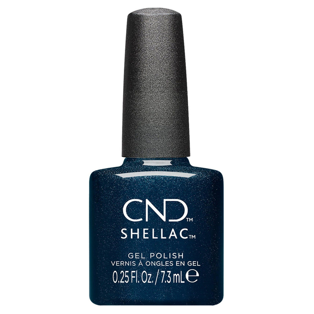 CND, Shellac, Gel, Semi-Permanent Nail Polish, Midnight Flight, 7.3 ml