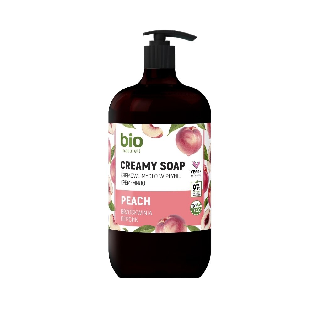 Bio Naturell, Bio Naturell, Peach, Moisturizing, Liquid Soap, For Hands, 946 ml