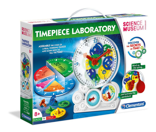 Clementoni, Clock How Is Work, Construction Set, 61763, Unisex, 8+ years