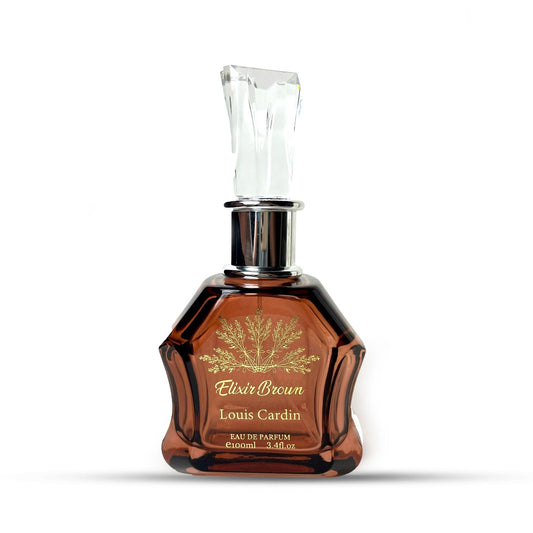 Louis Cardin, Elixir Brown, Eau De Parfum, For Men, 100 ml