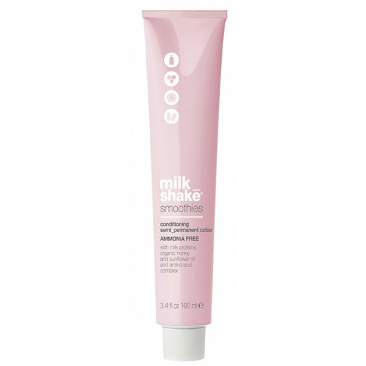 Milk Shake, Smoothies, Ammonia-Free, Semi-Permanent Hair Dye, 6.666RR Dark Intense Red Blonde, 100 ml