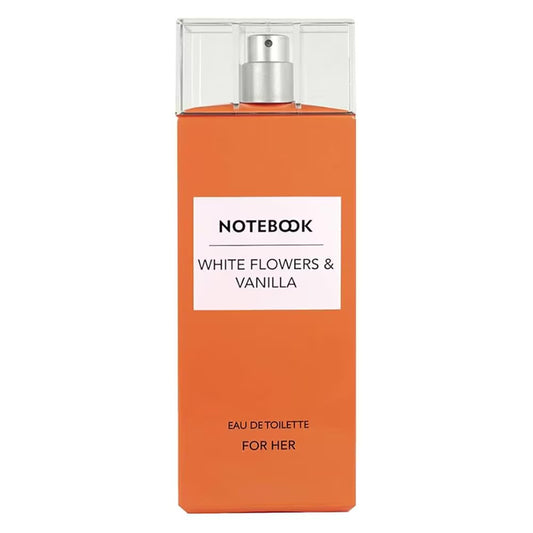 Notebook, White Flowers & Vanilla, Eau De Toilette, For Women, 100 ml