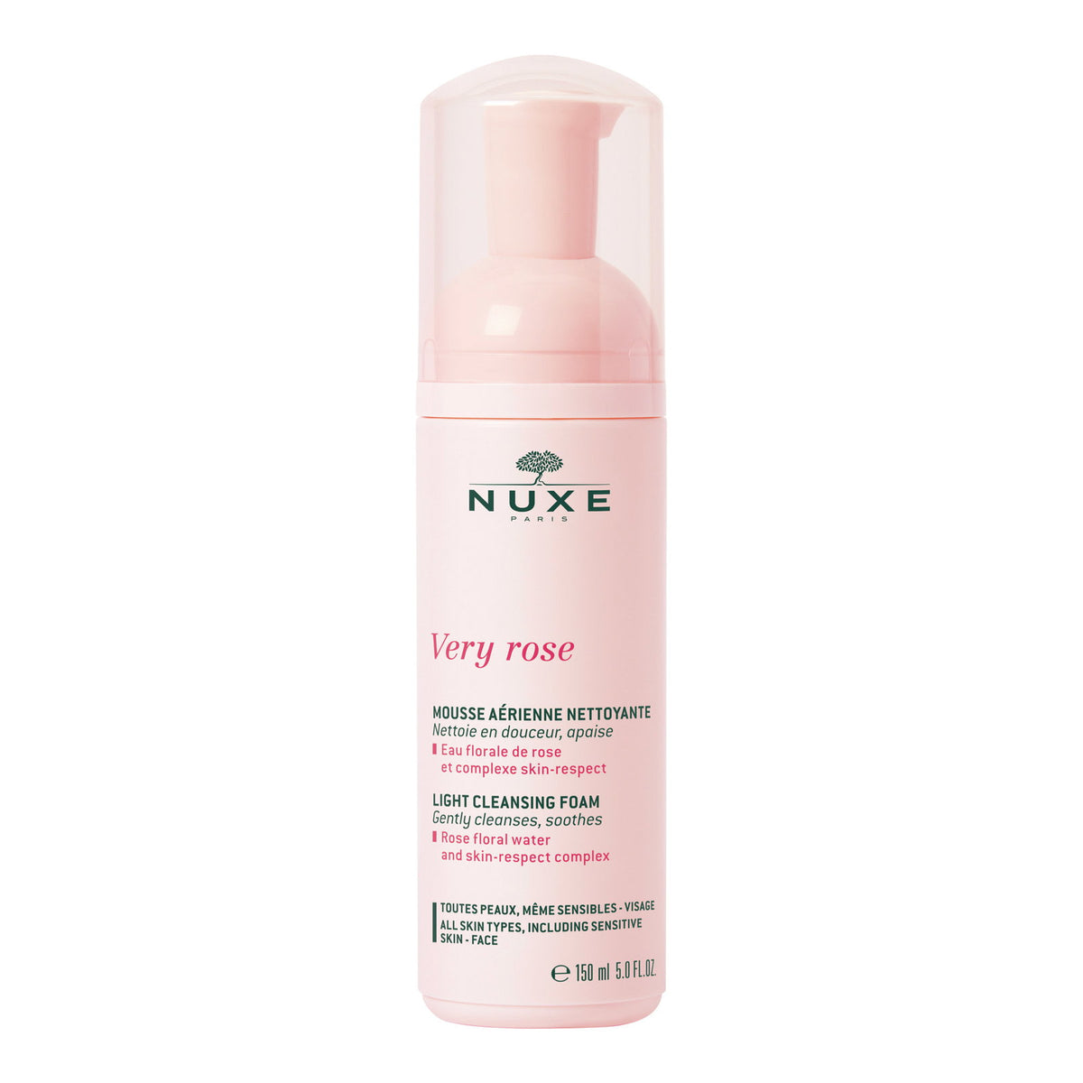 Nuxe, Very Rose, Cleansing Foam, 150 ml