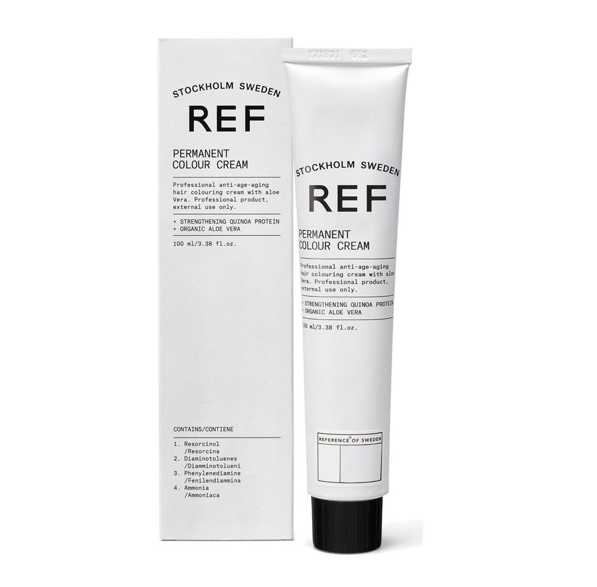 Ref Stockholm, Permanent Colour, Vegan, Permanent Hair Dye, 8.11 Light Smoky Ash, 100 ml