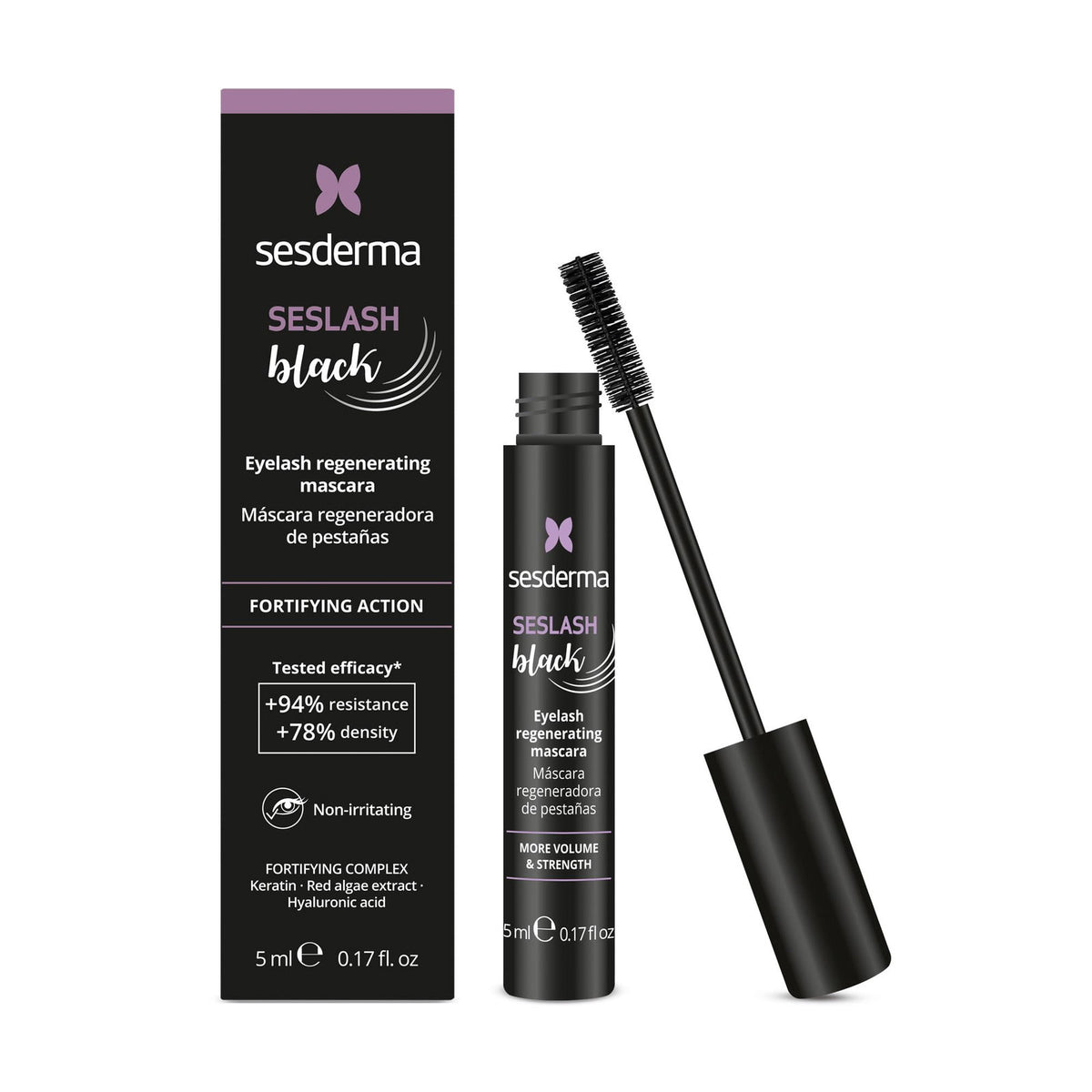 Sesderma, Seslash, Fortify, Mascara, 102, Black, 5 ml