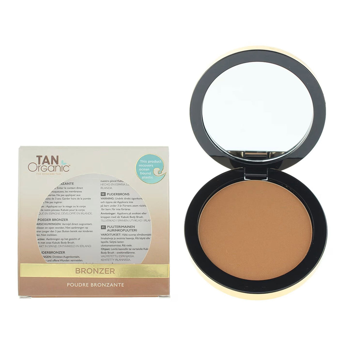Tan Organic, Tan Organic, Bronzer Compact Powder, 10 g