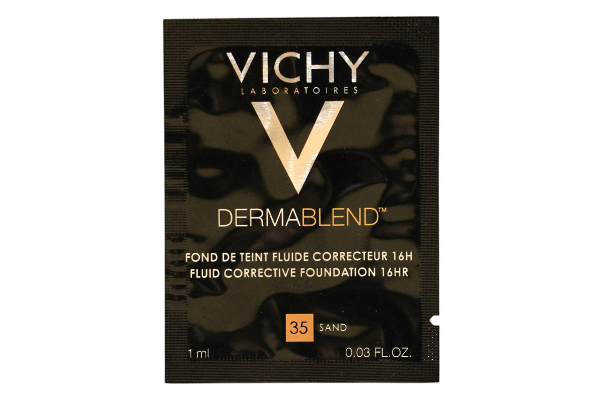 Vichy, DERMABLEND, Hydrating, Liquid Foundation, 35, Sand, 1 ml *Sample